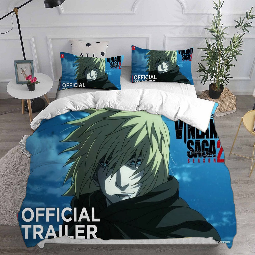 Vinland Saga: Season 2 Bedding Sets Duvet Cover, Flatsheet, Pillowcase For Your Lover