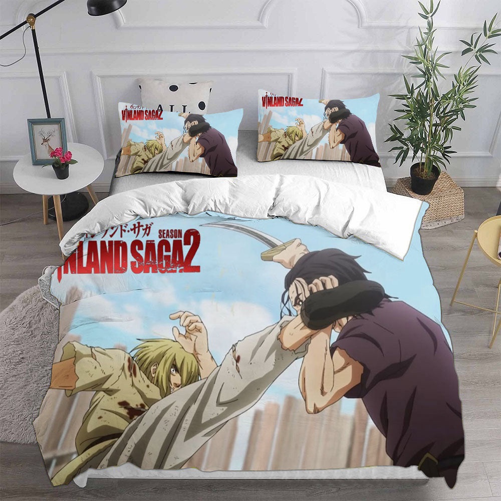 Vinland Saga: Season 2 Bedding Sets Gift For Christmas, Halloween, Black Friday