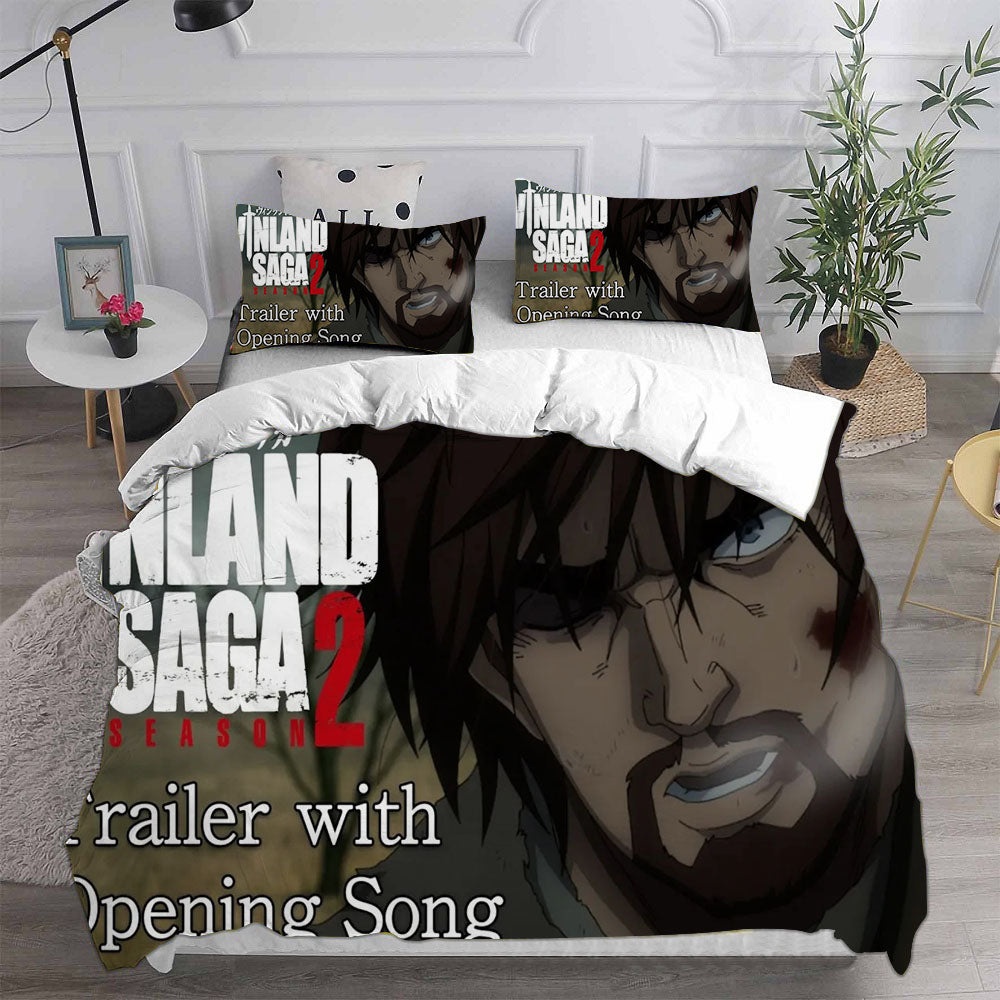 Vinland Saga: Season 2 Bedding Sets Gift For Christmas, Birthday, Thanksgiving