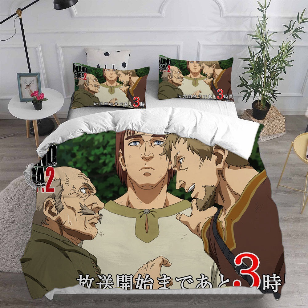 Vinland Saga: Season 2 Bedding Sets Gift For Birthday, Halloween, Christmas, Thanksgiving