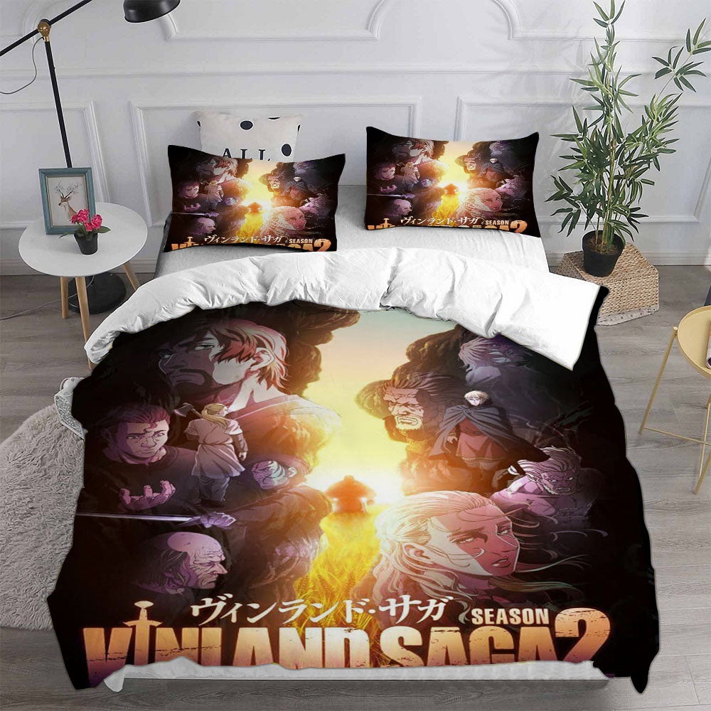 Vinland Saga: Season 2 Decorative Bedding Sets For Fan, Halloween, Christmas, Thanksgiving