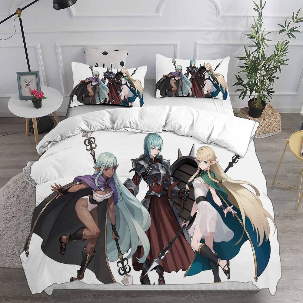 Unicorn Overlord Decorative Bedding Sets For Fan, Halloween, Christmas, Thanksgiving