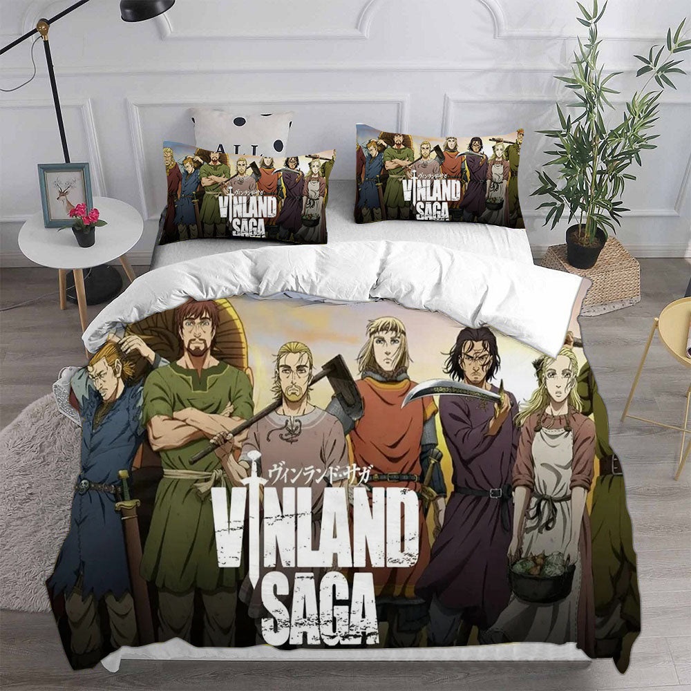 Vinland Saga: Season 2 Bedding Sets Gift For Christmas, Thanksgiving, Halloween
