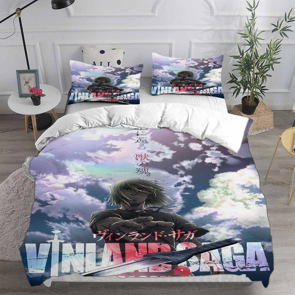Vinland Saga: Season 2 Bedding Sets Gifts For Family Members On Christmas, Black Friday