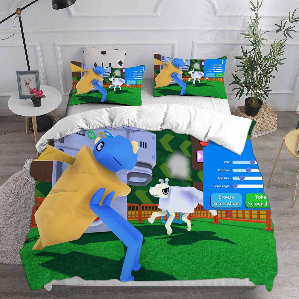 Wobbledogs Bedding Sets Duvet Cover, Flatsheet, Pillowcase For Your Lover