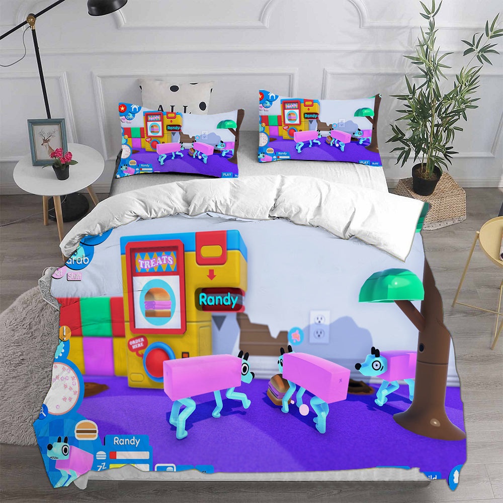 Wobbledogs Bedding Sets Gift For Wife, Husband, Besties
