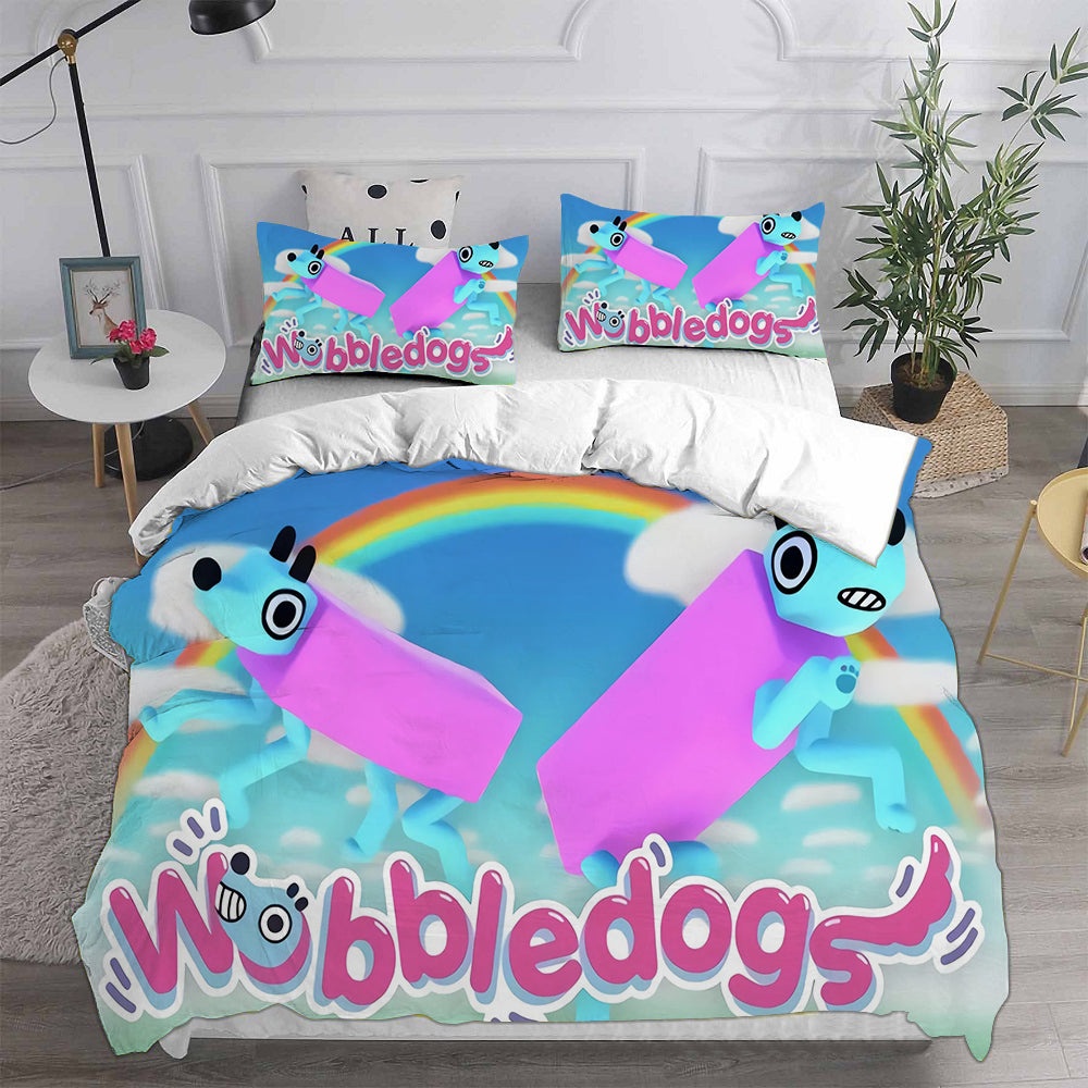 Wobbledogs Bedding Sets Gift For Christmas, Thanksgiving, Halloween
