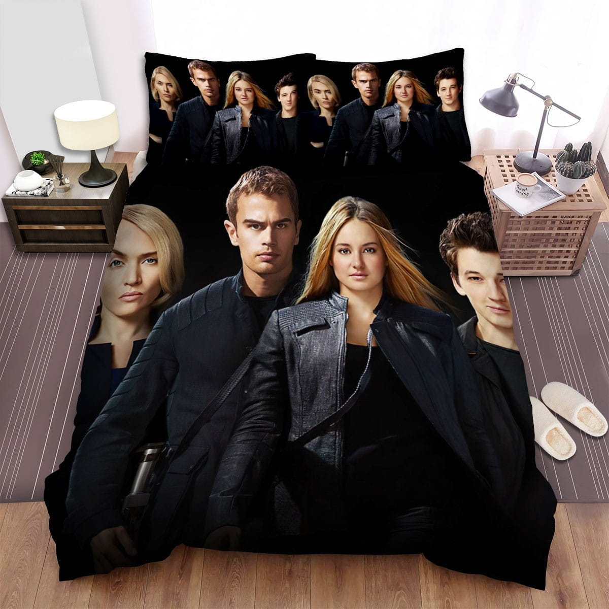 Divergent Movie Art 3 Bedding Sets, Flatsheet Gift For Wife, Husband, Besties