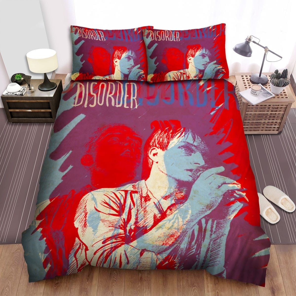Disorder Joy Division Bedding Sets, Flatsheet Gift For Christmas, Thanksgiving, Halloween
