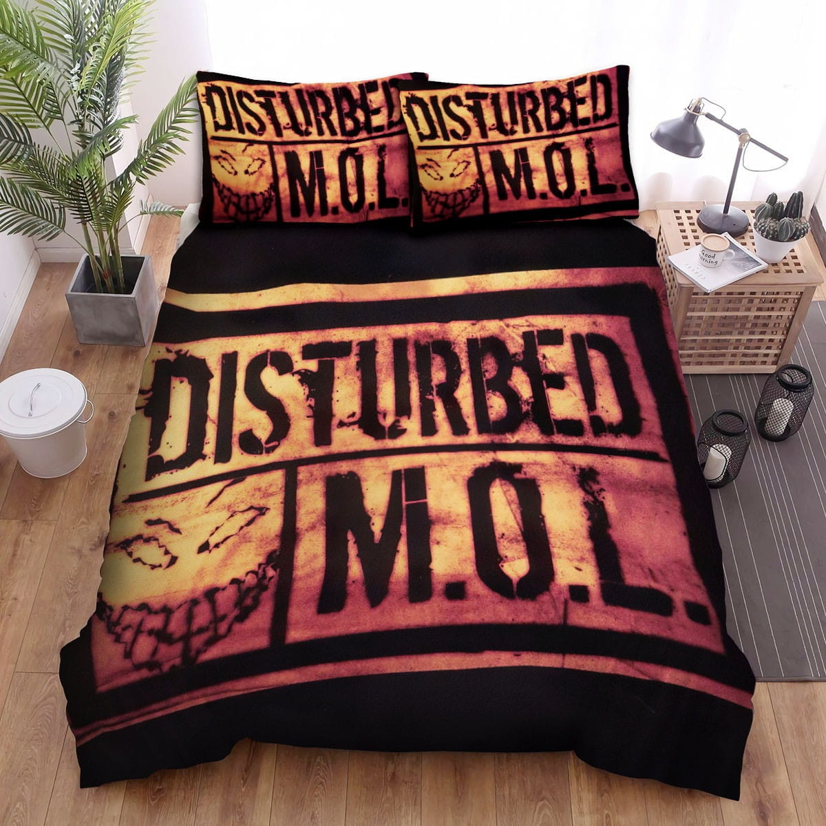Distur M.O.L Bedding Sets, Flatsheet Gift For Wife, Husband, Besties