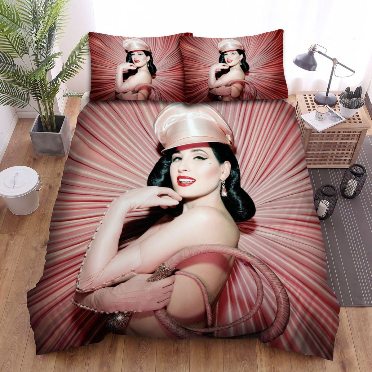 Dita Von Teese Glamonatrix Bedding Sets Duvet Cover, Flatsheet, Pillowcases For Every Bedroom