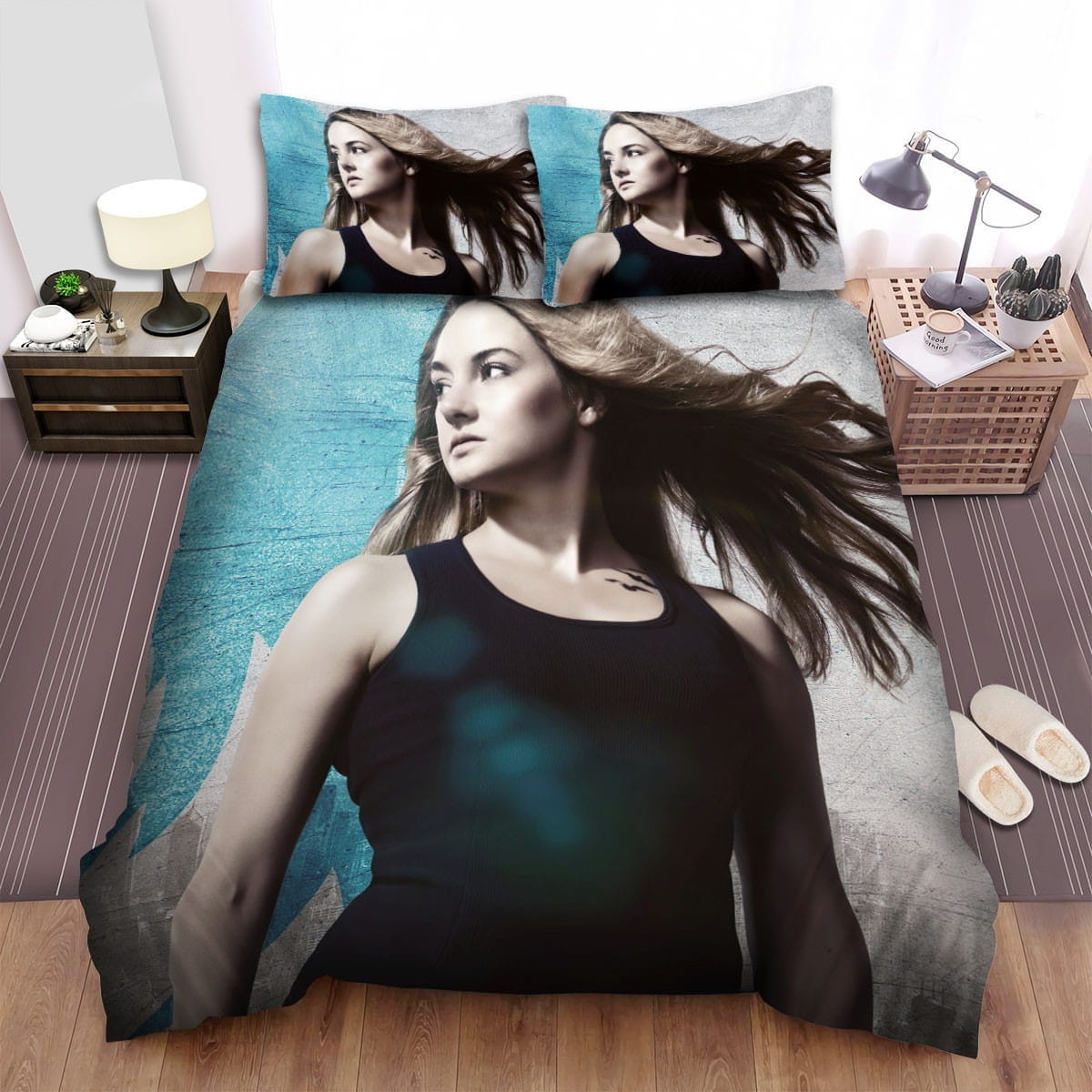 Divergent Movie Art 1 Bedding Sets Duvet Cover, Flatsheet, Pillowcase For Your Lover