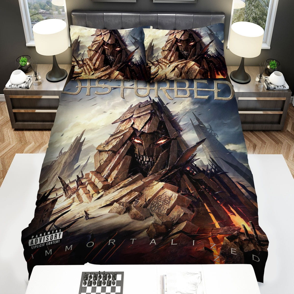 Distur Immortalized Decorative Bedding Sets with Duvet Cover, Flatsheet, Pillowcases