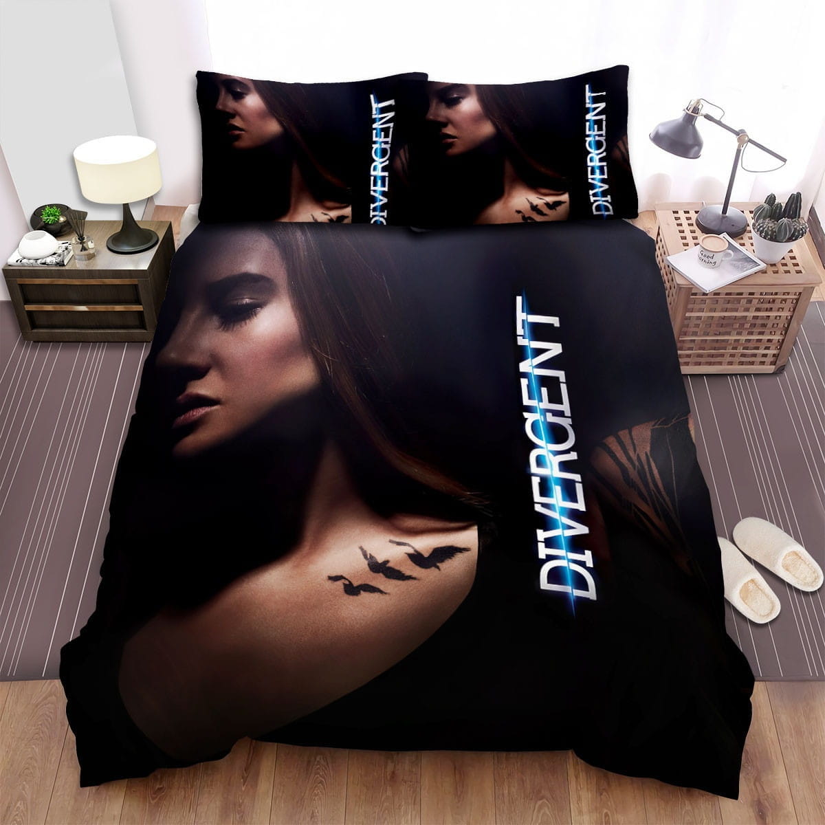 Divergent The Tattoo Bedding Sets Duvet Cover, Flatsheet, Pillowcase For Your Lover