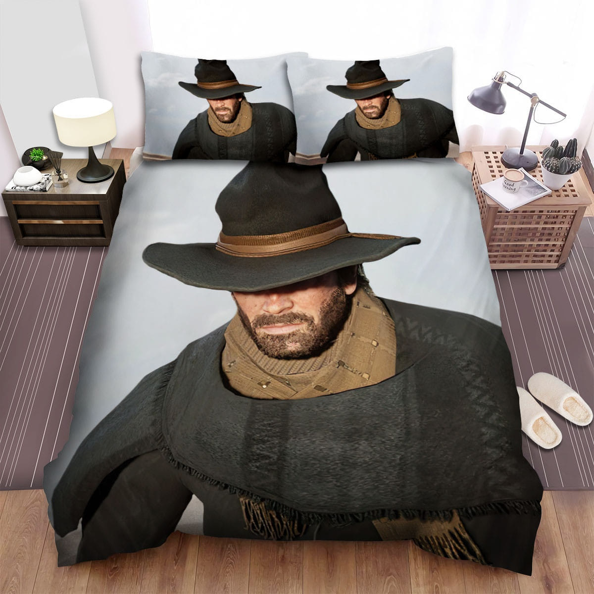 Django In The Desert Bedding Sets Duvet Cover, Flatsheet, Pillowcases For Every Bedroom