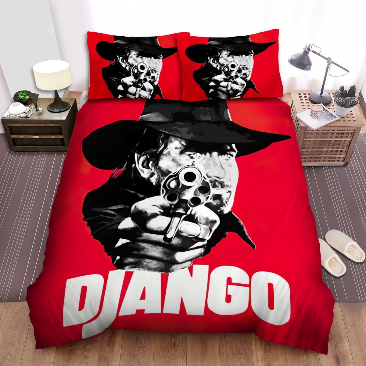 Django Symbolize Bedding Sets Duvet Cover, Flatsheet, Pillowcase For Your Lover