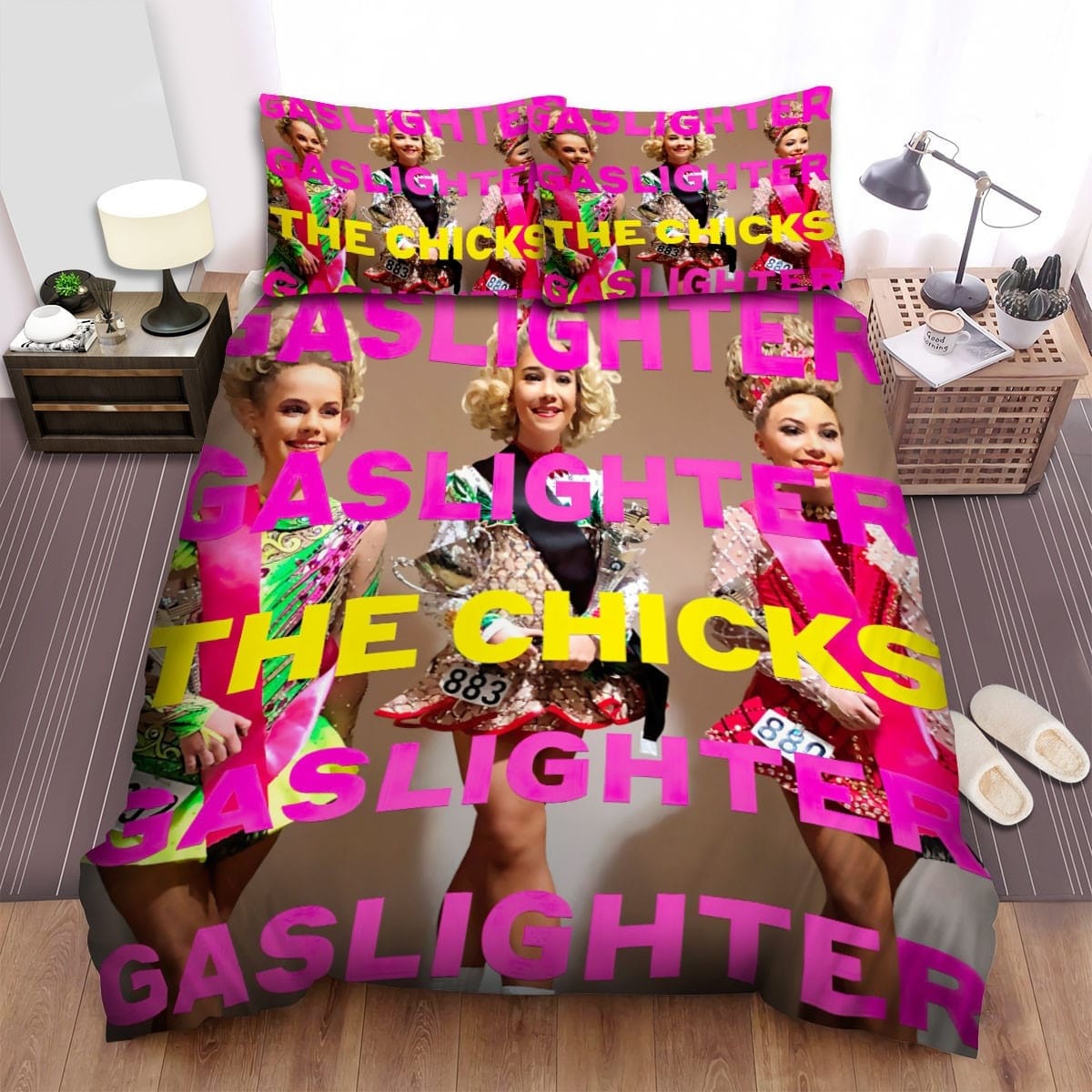 Dixie Chicks Gaslighter Bedding Sets Duvet Cover, Flatsheet, Pillowcases For Every Bedroom