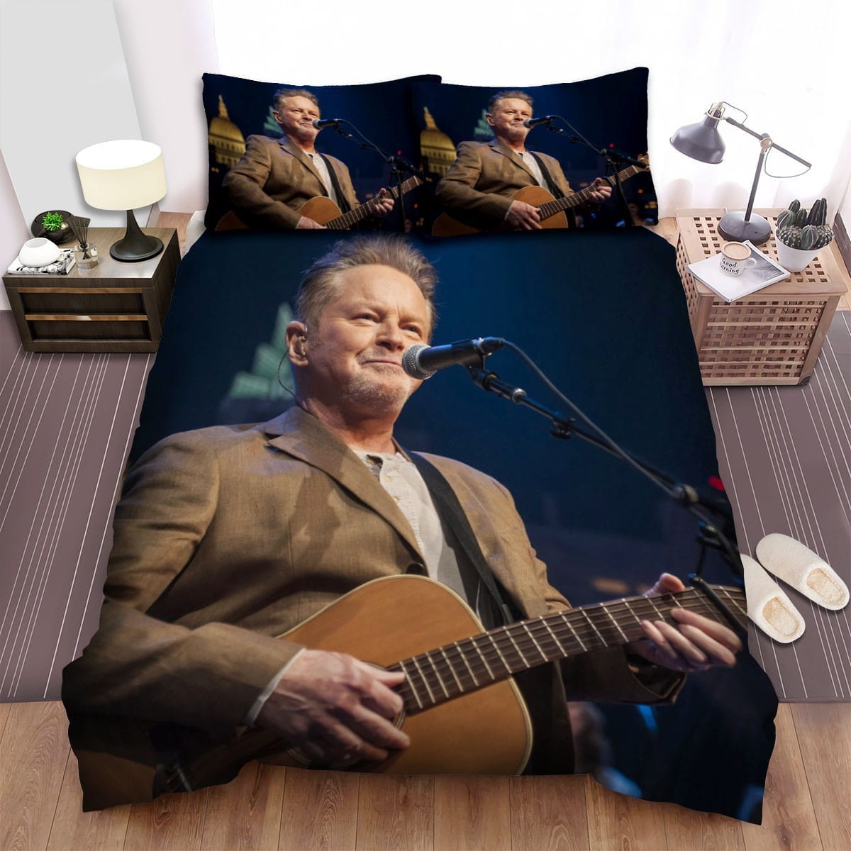 Don Henley On Stage Bedding Sets Duvet Cover, Flatsheet, Pillowcases For Every Bedroom