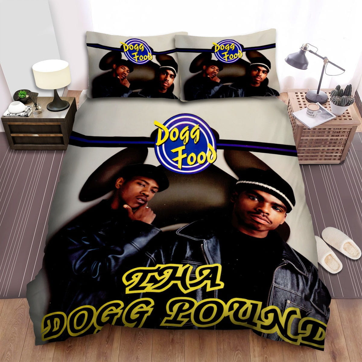 Dogg Food Warren G Bedding Set, Gift For Christmas, Birthday, Thanksgiving