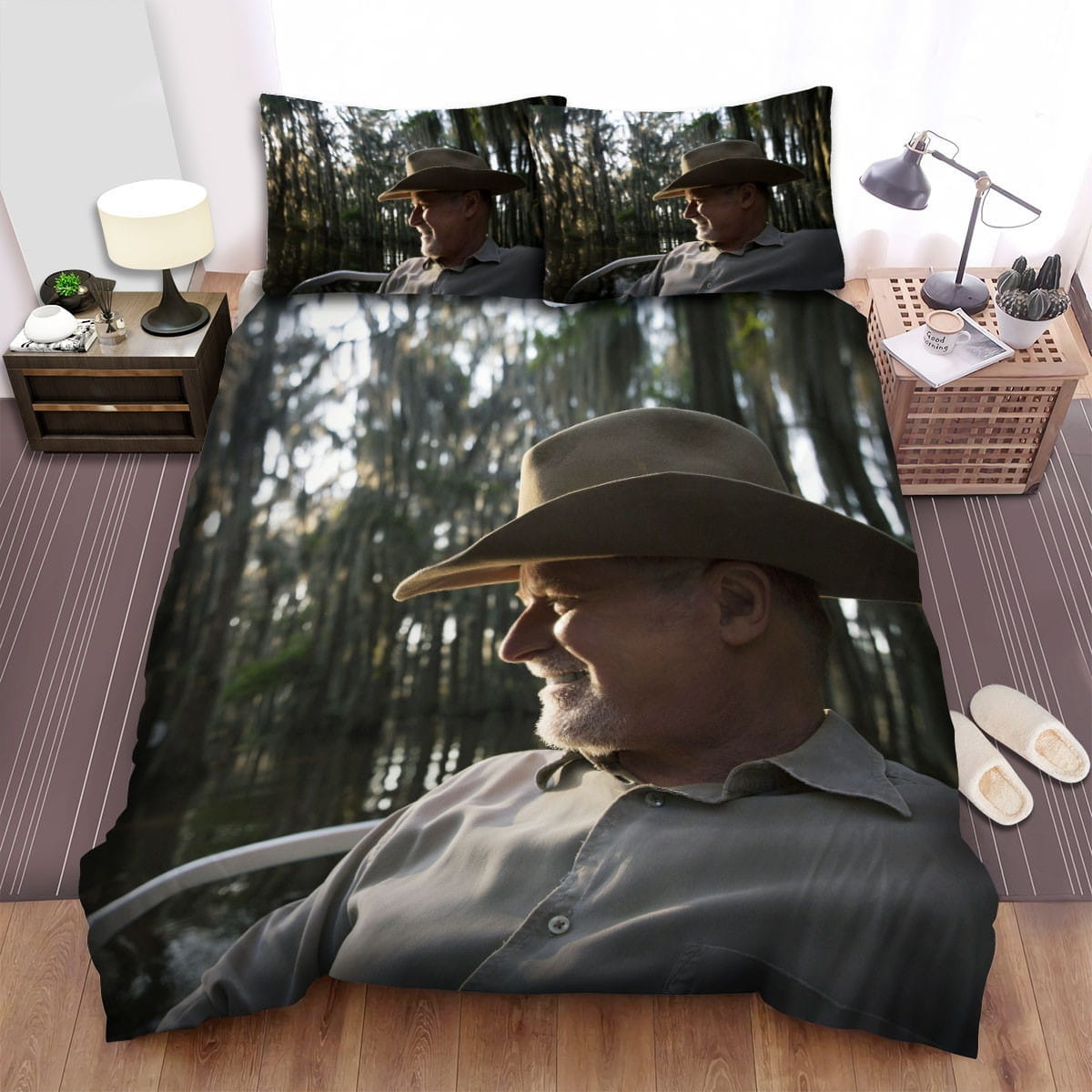 Don Henley Portrait Bedding Set, Gift For Christmas, Birthday, Thanksgiving