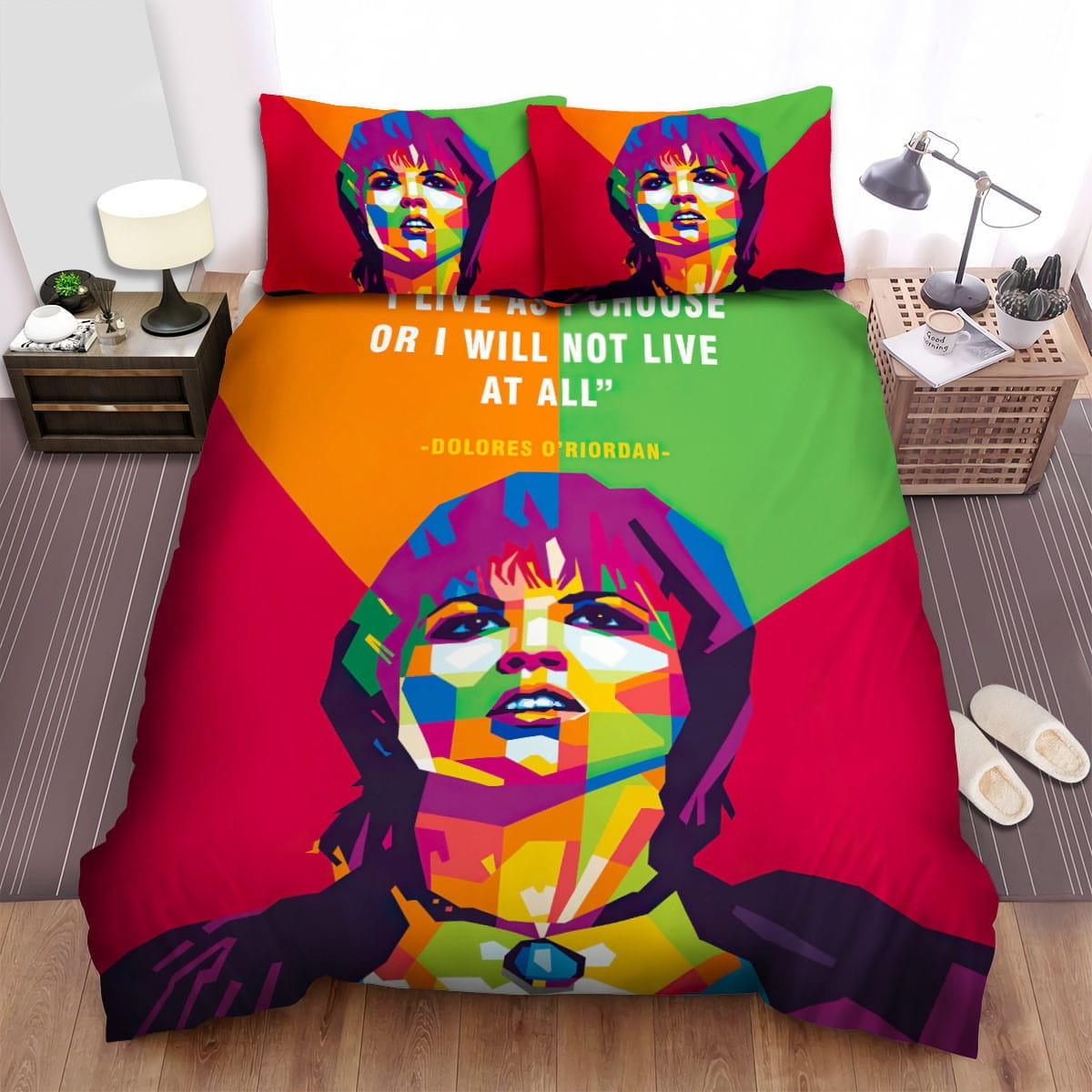 Dolores Oriordan Bedding Sets Duvet Cover, Flatsheet, Pillowcases Perfect Gift For Fans