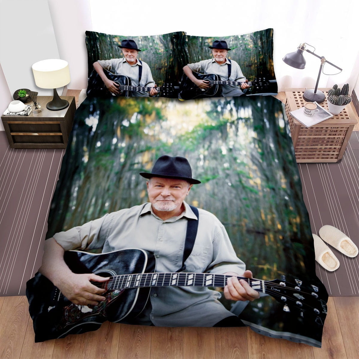 Don Henley Photo Bedding Sets, Flatsheet Gift For Wife, Husband, Besties