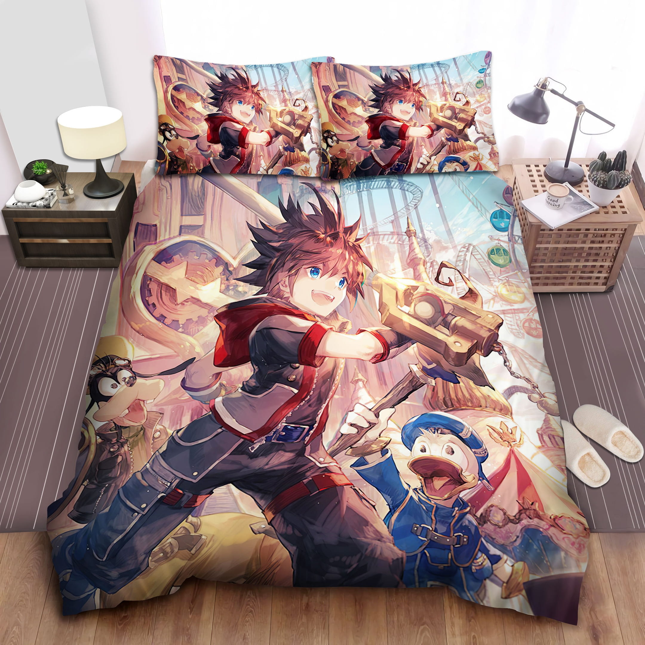 Donald Duck And Goofy Bedding Sets Duvet Cover, Flatsheet, Pillowcases For Every Bedroom