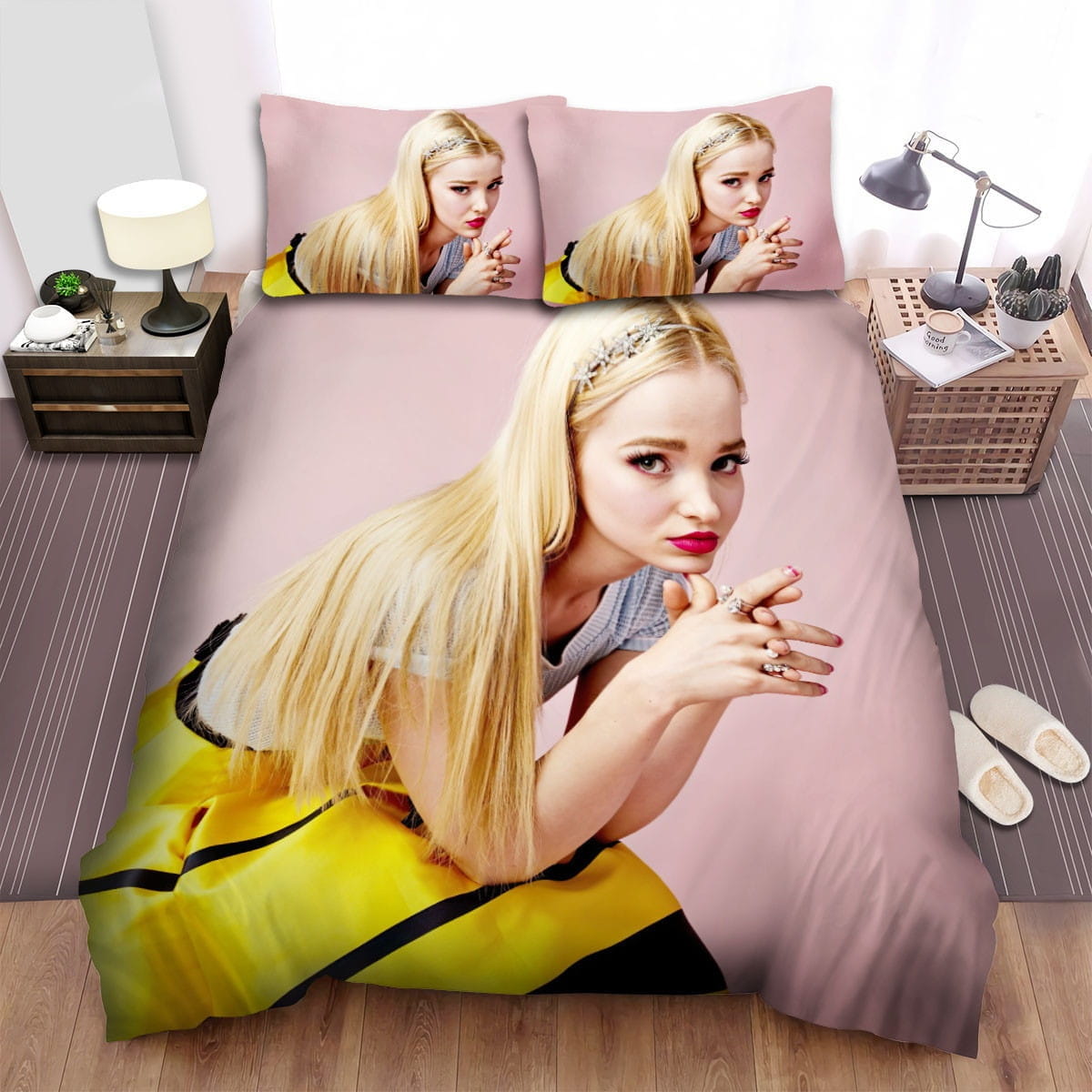 Dove Cameron Star Mane Bedding Sets, Flatsheet Gift For Wife, Husband, Besties