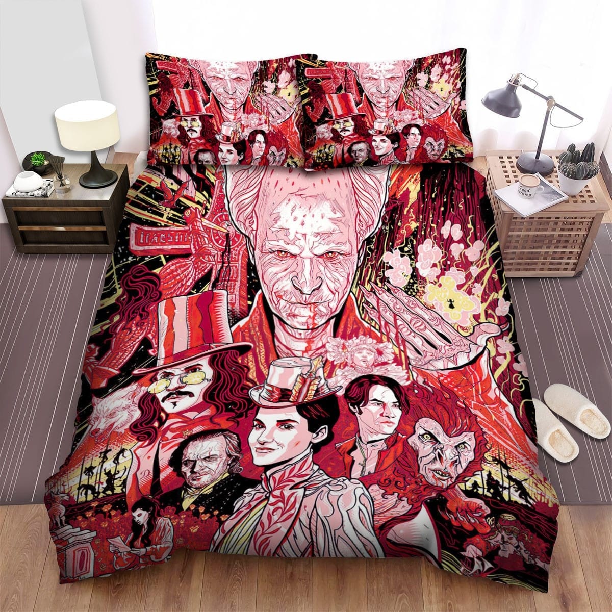 Dracula Love Never Dies Bedding Set, Gift For Christmas, Birthday, Thanksgiving
