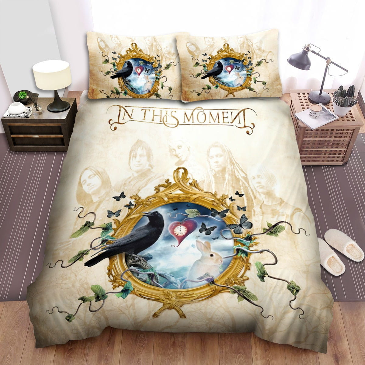 Dream In This Moment Decorative Bedding Sets with Duvet Cover, Flatsheet, Pillowcases
