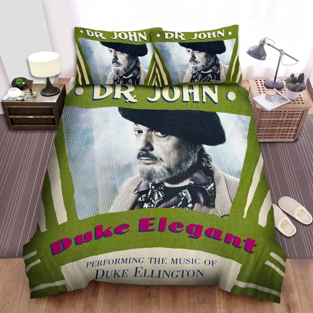 Dr. John Duke Elegant Bedding Sets Duvet Cover, Flatsheet, Pillowcase For Your Lover