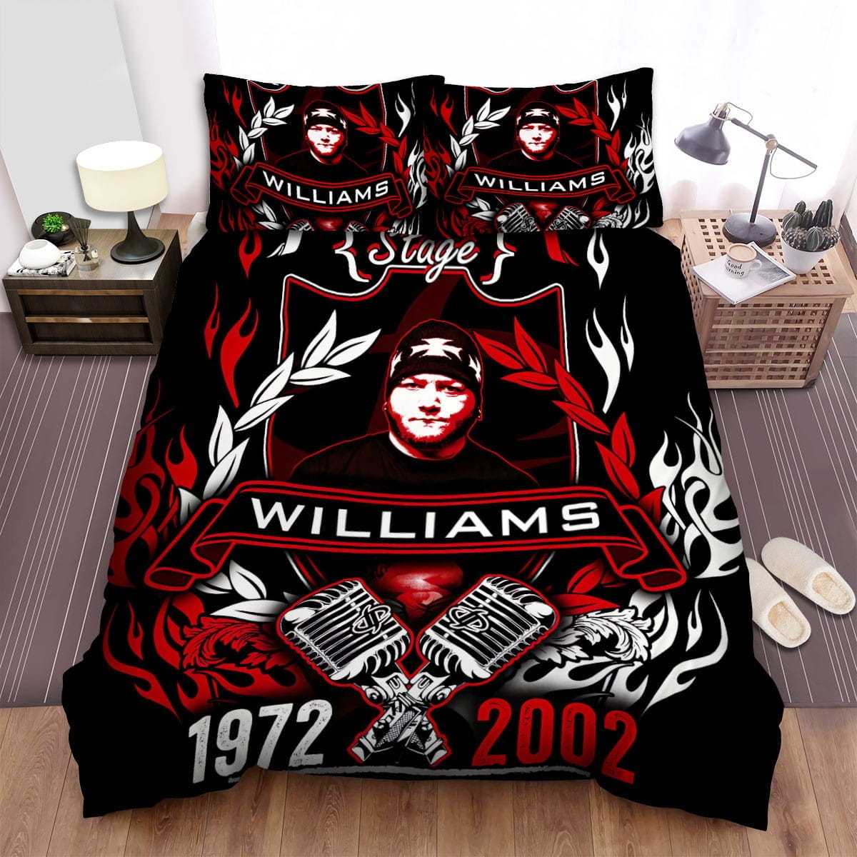 Drowning Pool Art Photo Bedding Set, Gift For Christmas, Birthday, Thanksgiving