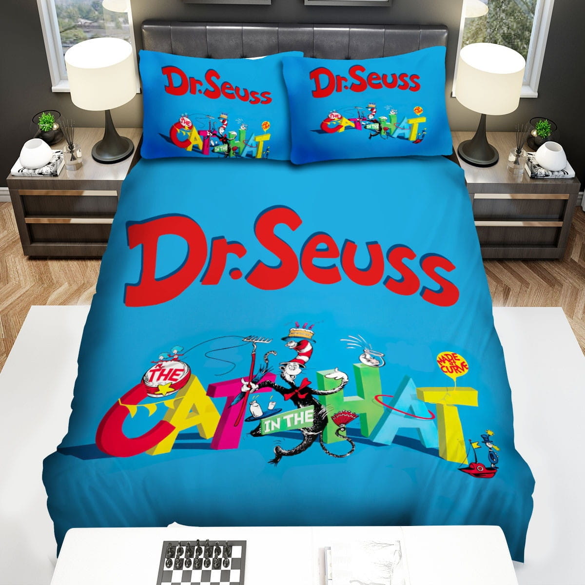 Dr.Seuss Bedding Sets, Flatsheet Gift For Christmas, Thanksgiving, Halloween