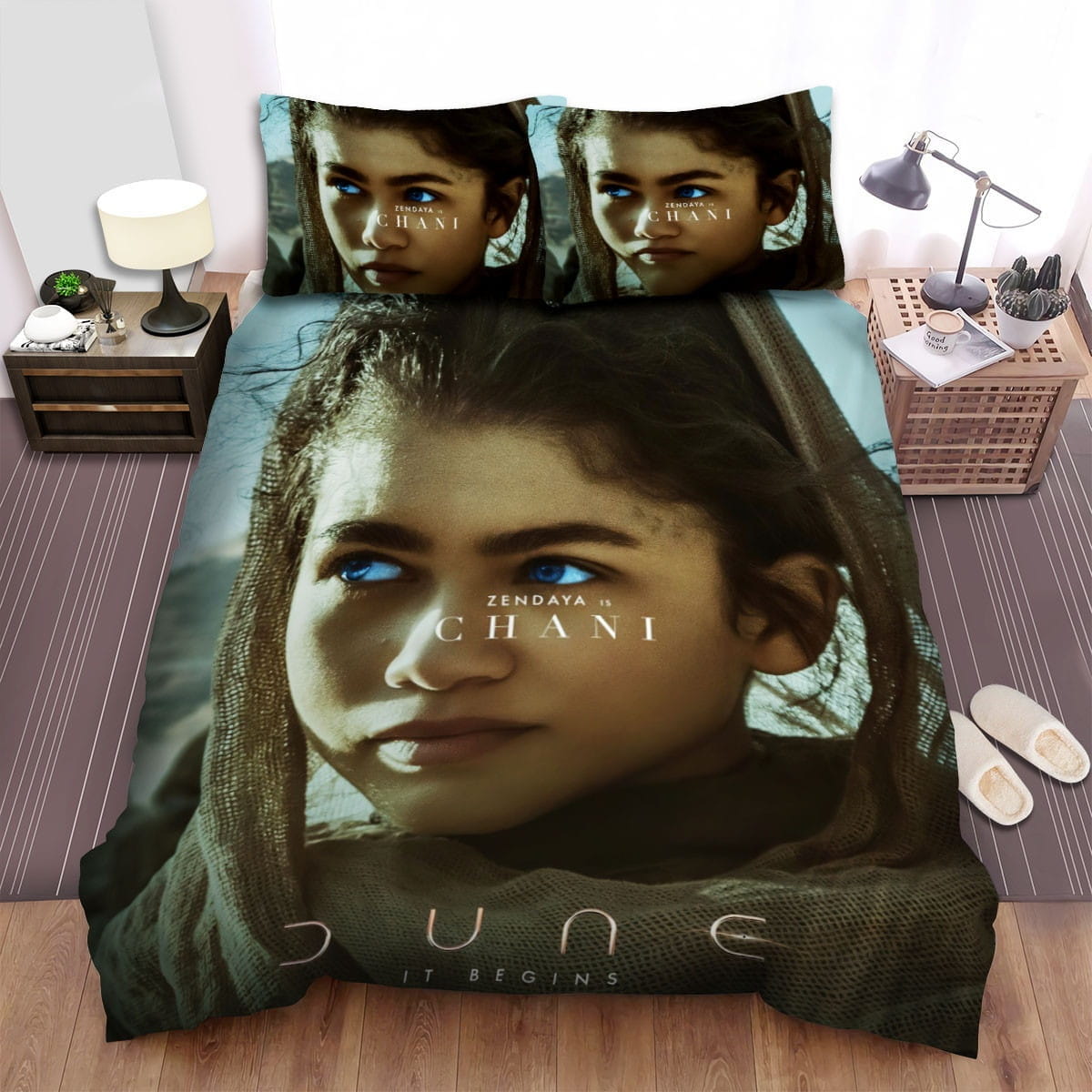 Dune Chani Poster Bedding Sets Duvet Cover, Flatsheet, Pillowcases Perfect Gift For Fans