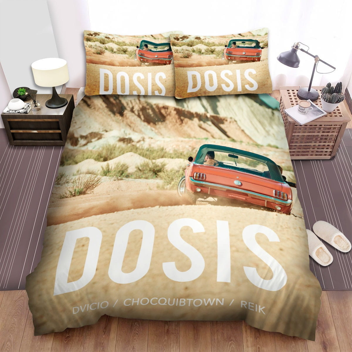 Dvicio Dosis Decorative Bedding Sets with Duvet Cover, Flatsheet, Pillowcases