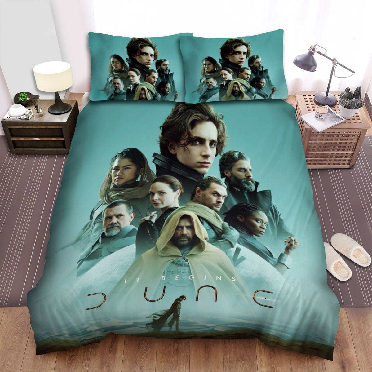 Dune Movie Poster 2 Bedding Sets Duvet Cover, Flatsheet, Pillowcases For Every Bedroom