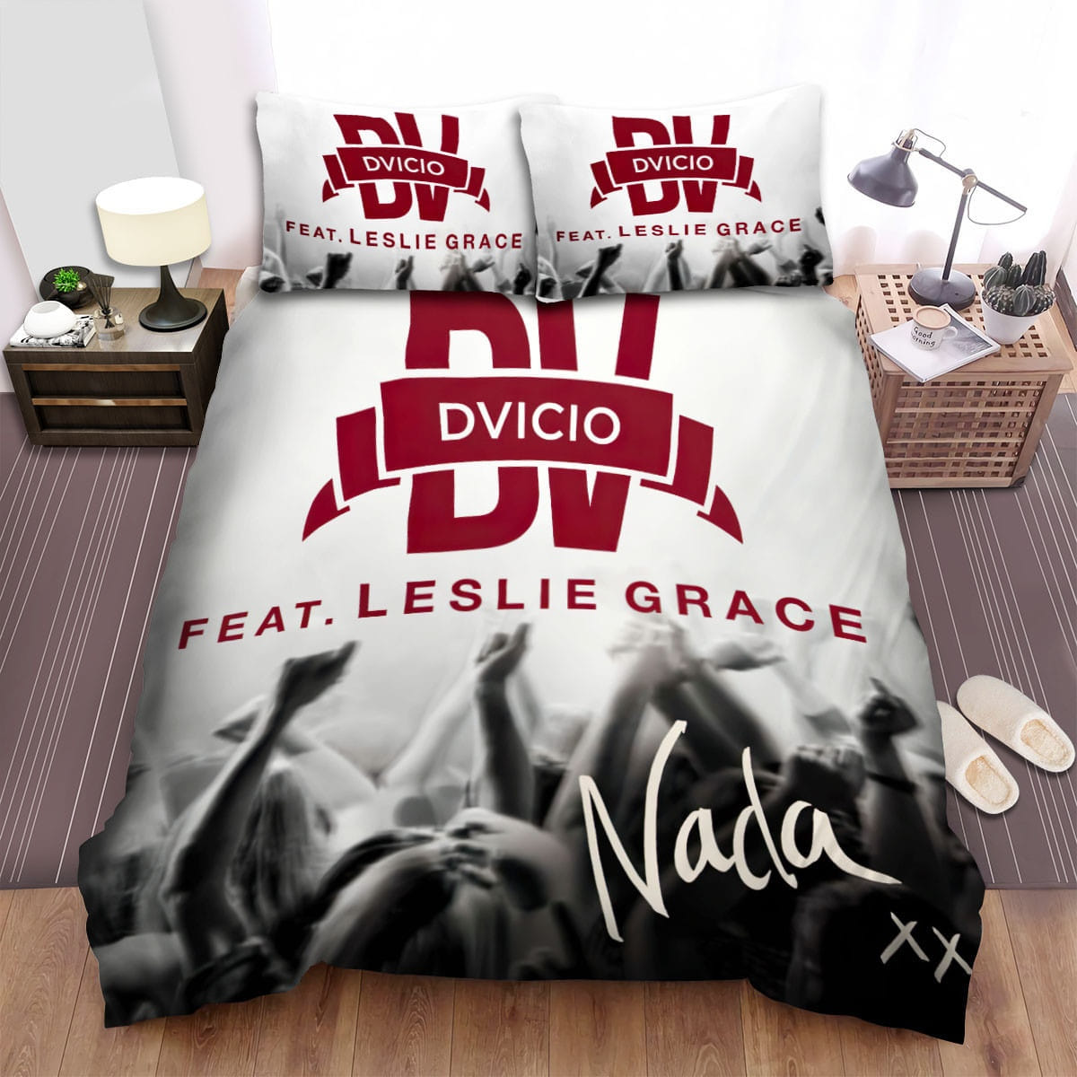 Dvicio Nada Bedding Sets Duvet Cover, Flatsheet, Pillowcases Perfect Gift For Fans