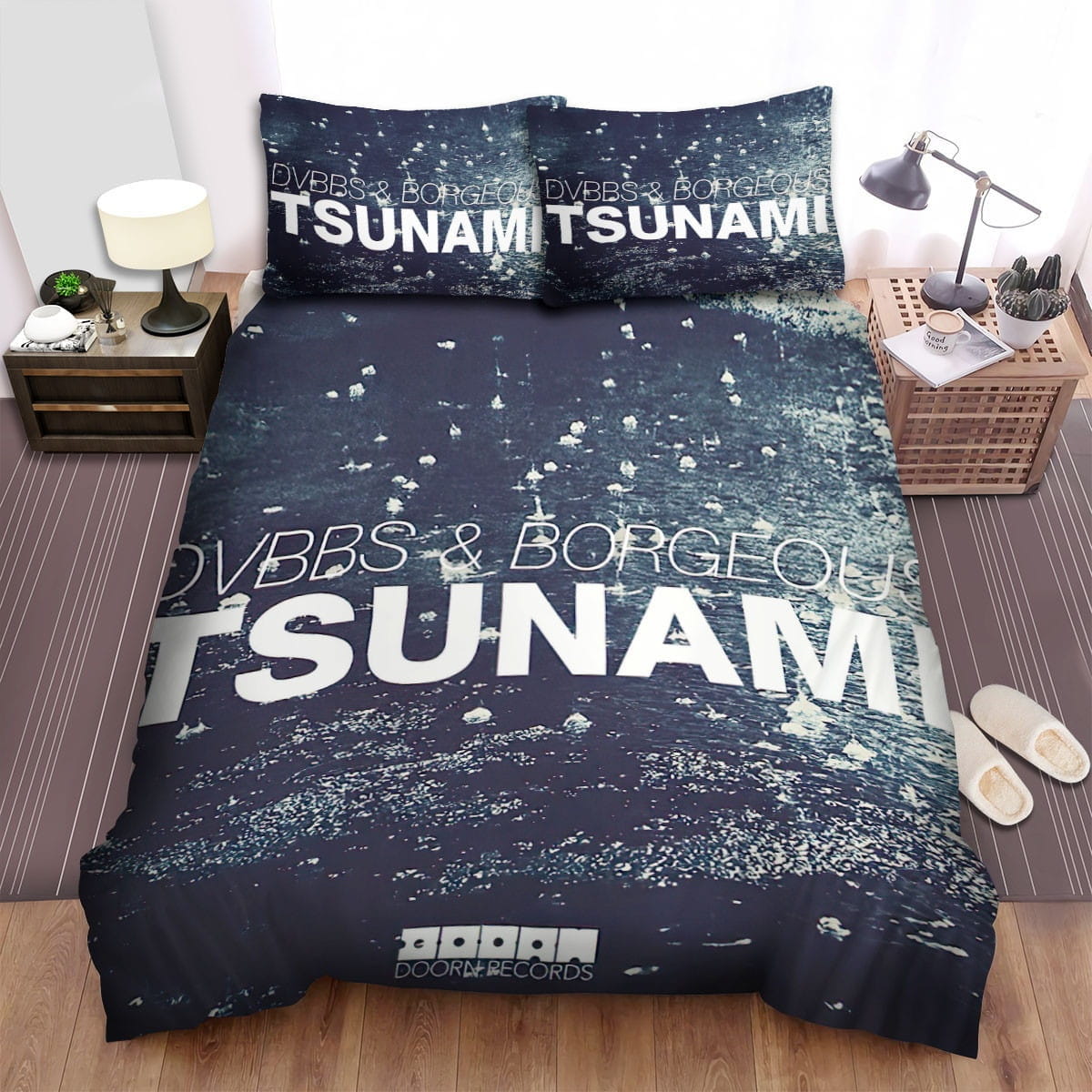 Dvbbs Band Tsunami Bedding Sets Duvet Cover, Flatsheet, Pillowcases For Every Bedroom