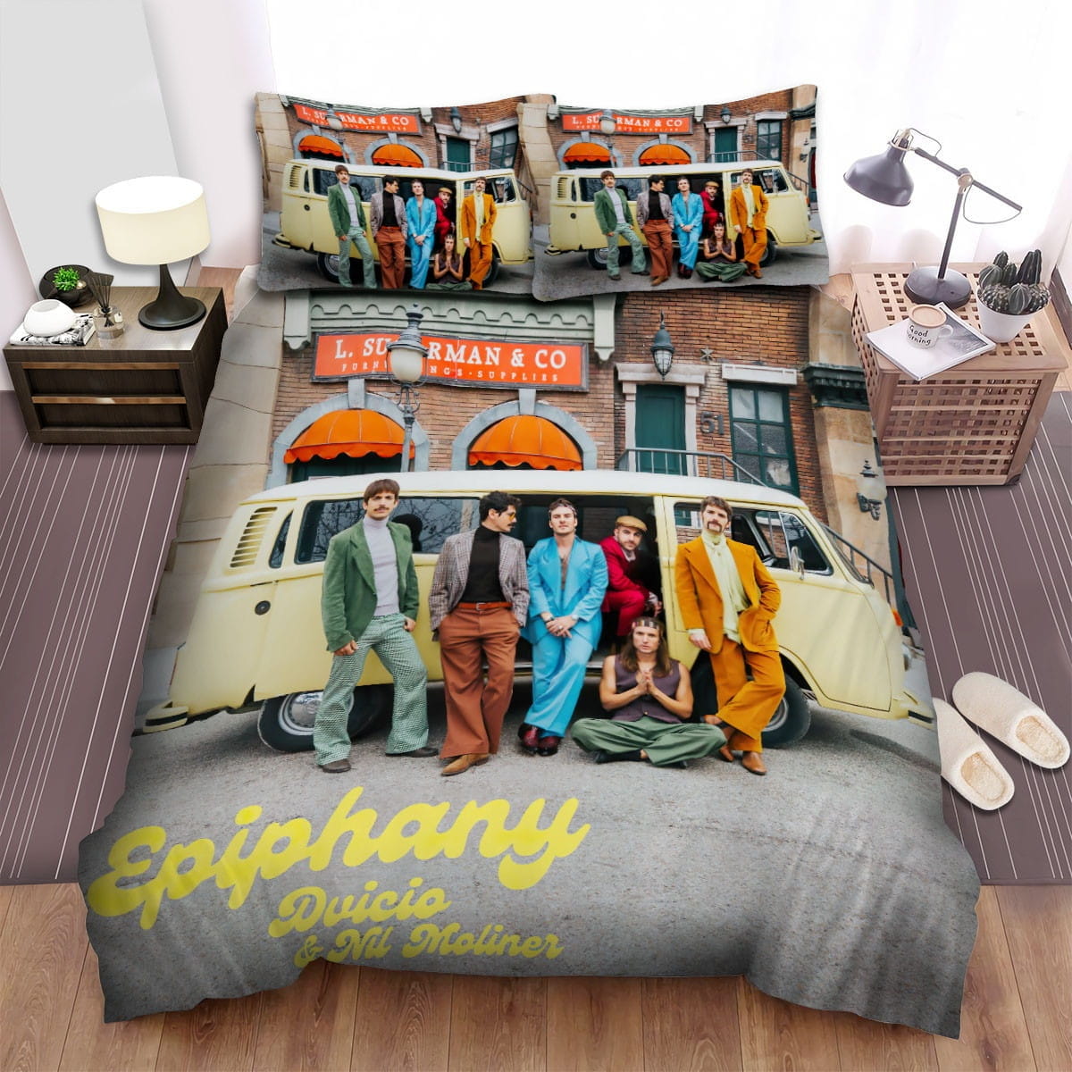 Dvicio Epiphany Bedding Sets, Flatsheet Gift For Christmas, Thanksgiving, Halloween