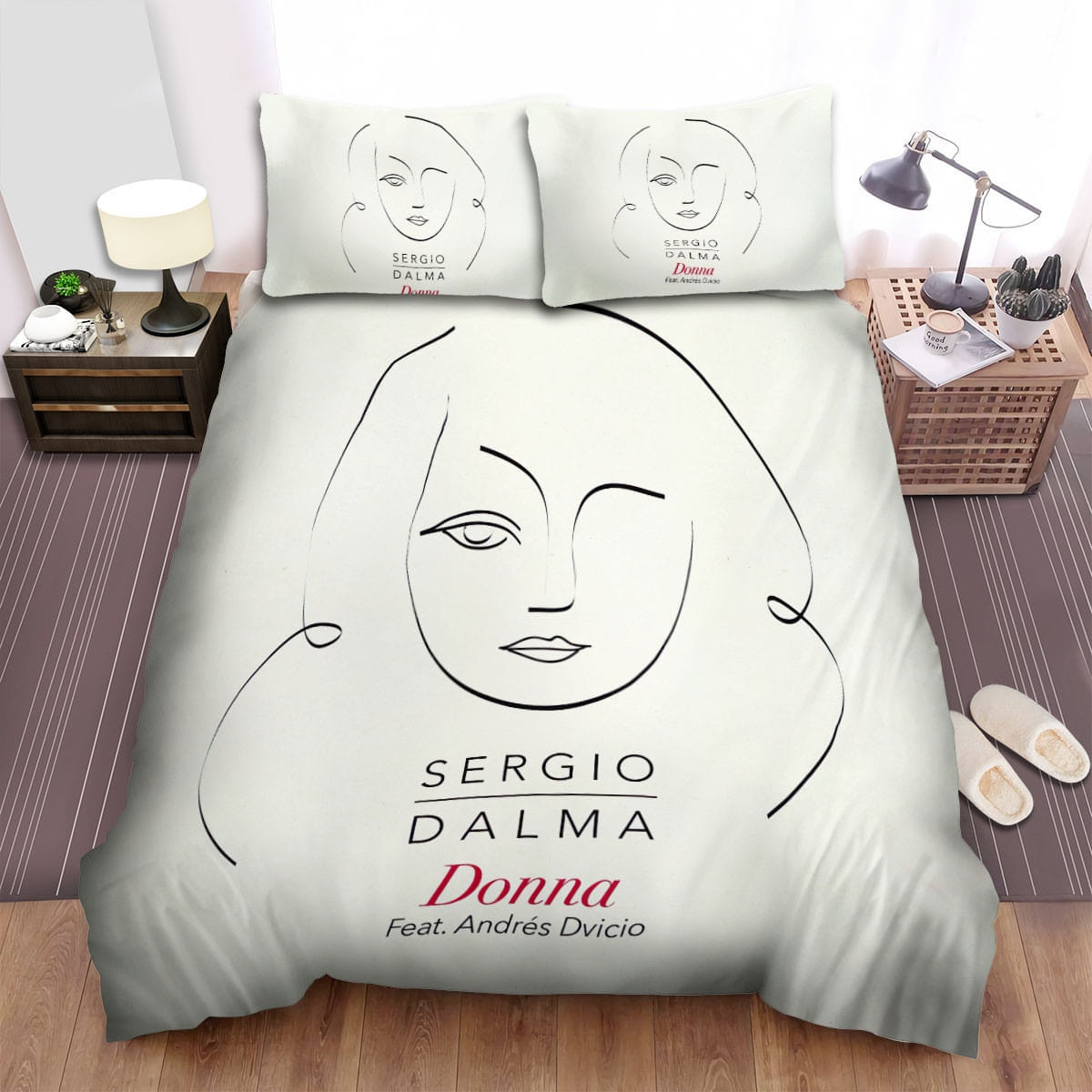 Dvicio Sergio Dalma Bedding Sets Duvet Cover, Flatsheet, Pillowcase For Your Lover
