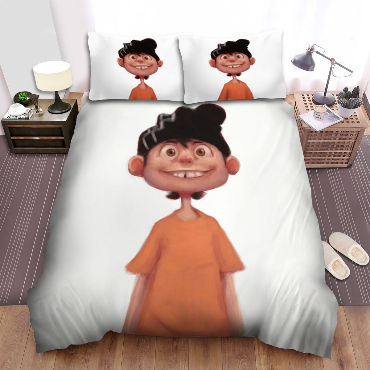 Ed Edd N Eddy Edd Portrait Bedding Sets Duvet Cover, Flatsheet, Pillowcases Perfect Gift For Fans