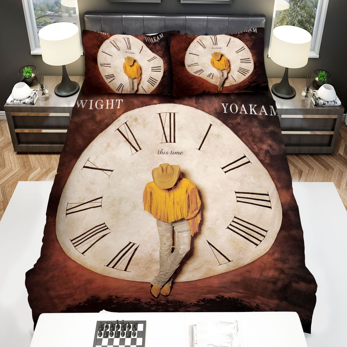 Dwight Yoakam This Time Bedding Set, Gift For Christmas, Birthday, Thanksgiving