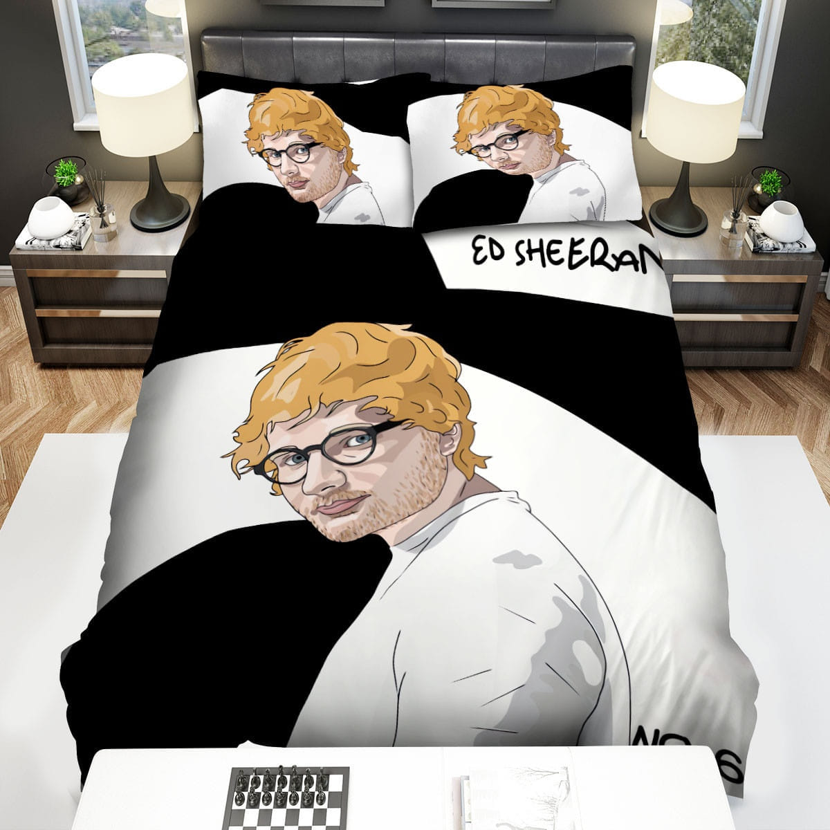 Ed Sheeran Bedding Sets Duvet Cover, Flatsheet, Pillowcase For Your Lover