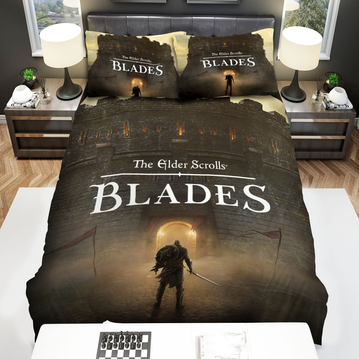 Elder Scrolls Blades Bedding Sets Duvet Cover, Flatsheet, Pillowcase For Your Lover