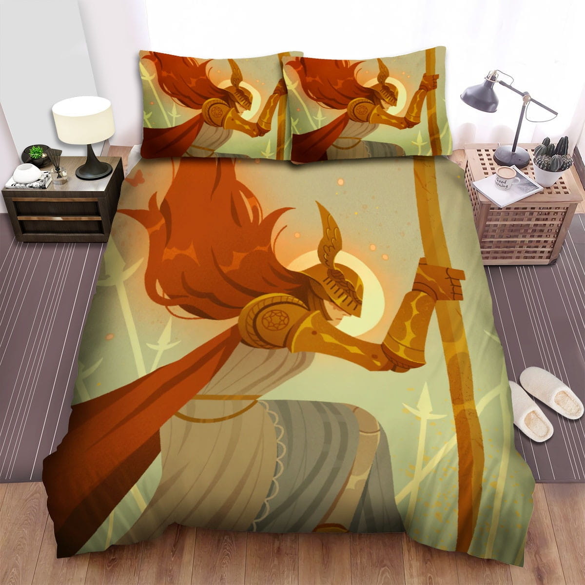 Elden Ring Malenia Card Bedding Sets Duvet Cover, Flatsheet, Pillowcases For Every Bedroom