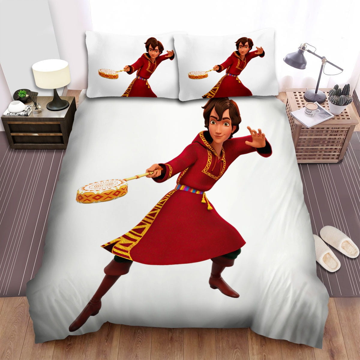 Elena Of Avalor Mateo Decorative Bedding Sets with Duvet Cover, Flatsheet, Pillowcases