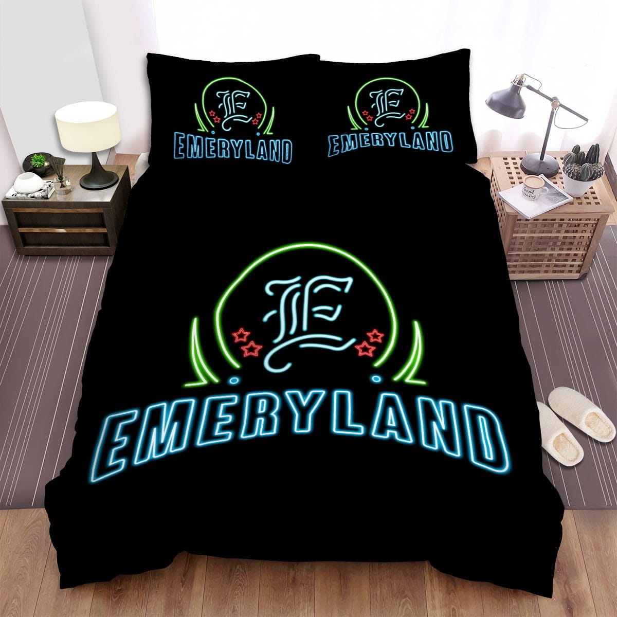 Emery Band Land Bedding Set, Gift For Christmas, Birthday, Thanksgiving