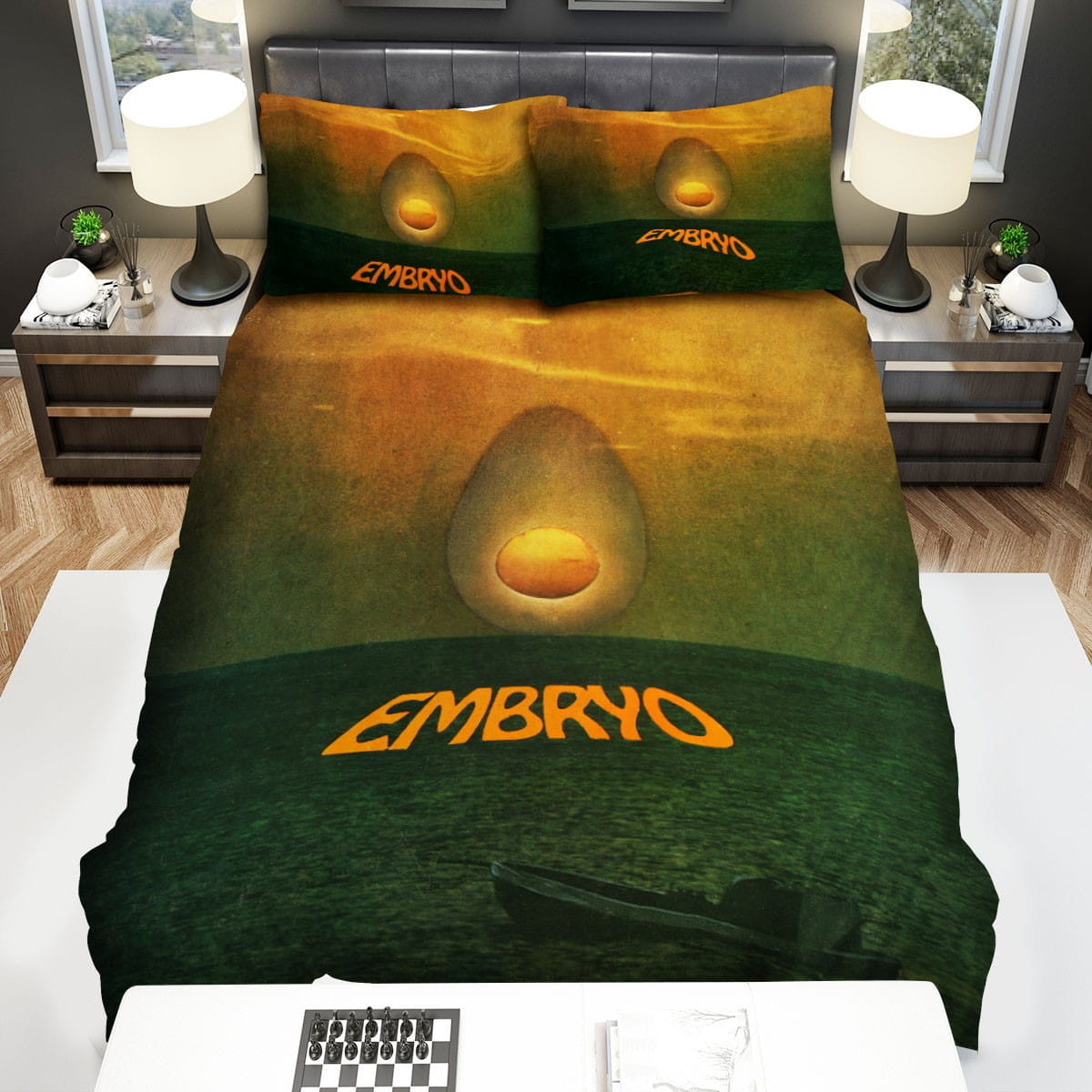 Embryo Album Cover Bedding Sets, Flatsheet Gift For Wife, Husband, Besties