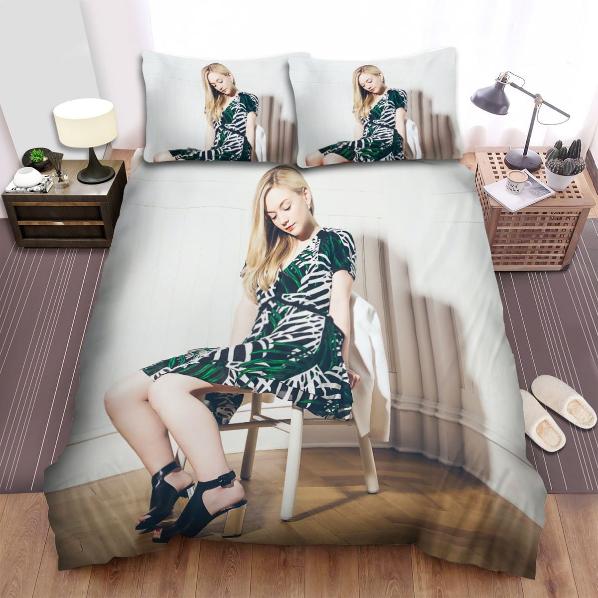 Emily Kinney Bedding Sets Duvet Cover, Flatsheet, Pillowcase For Your Lover