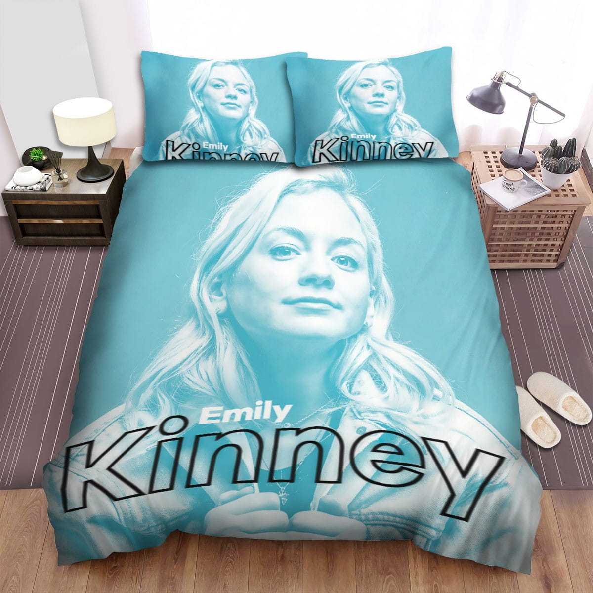 Emily Kinney Bedding Sets Duvet Cover, Flatsheet, Pillowcases For Every Bedroom